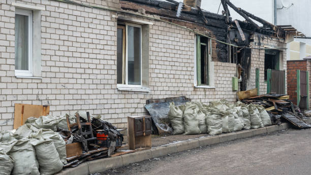 Professional Smoke Damage Removal technician working in Stevenson, MD
